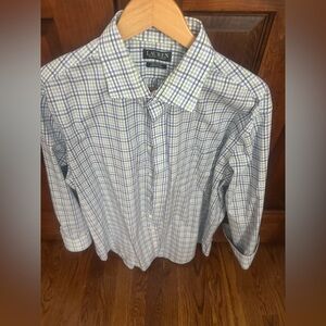 Men’s Ralph Lauren button down, plaid shirt
